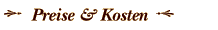 Preise & Kosten